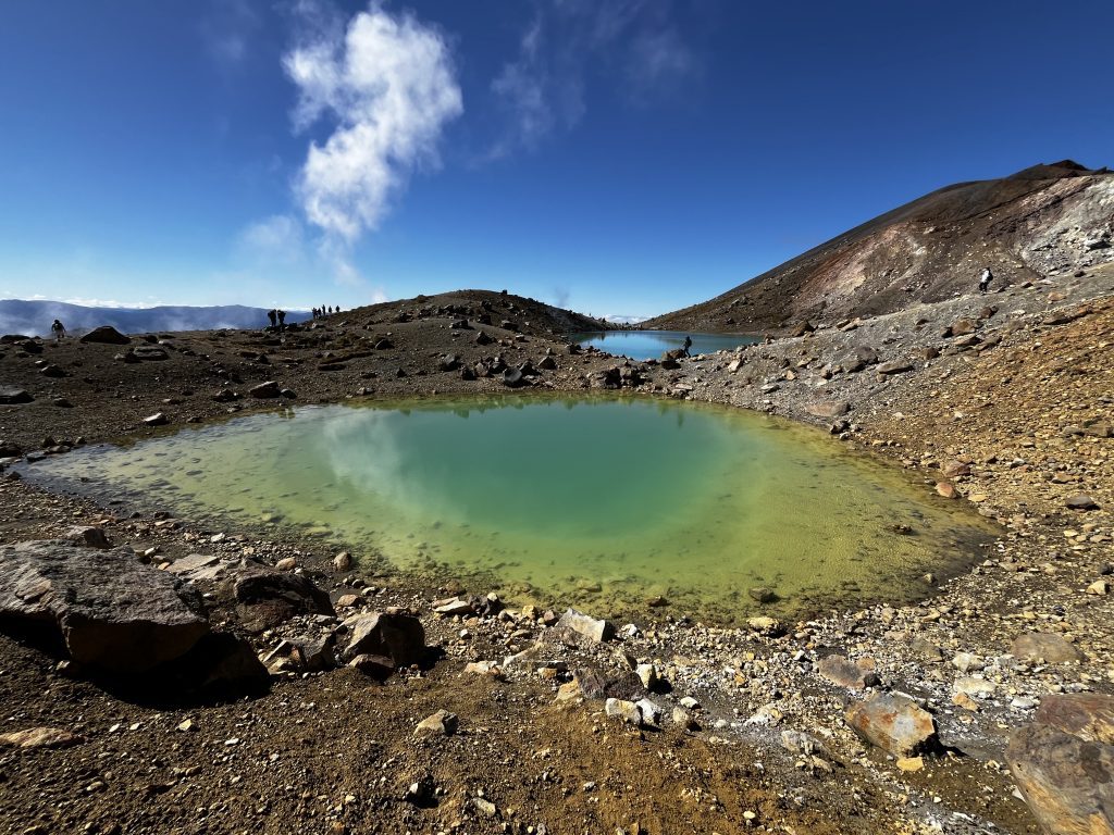 Neuseelands Tongariro Alpine Crossing